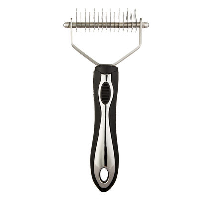 Het Verzorgen van Cat Massage Comb Brushes Pet van roestvrij staalhonden het Haarkam van de Hulpmiddelenrek