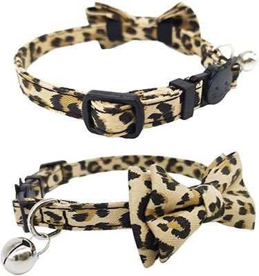 De afgescheiden Vlinderdas van Gespcat collar bells with cute voor Kitty Small Dogs Adjustable