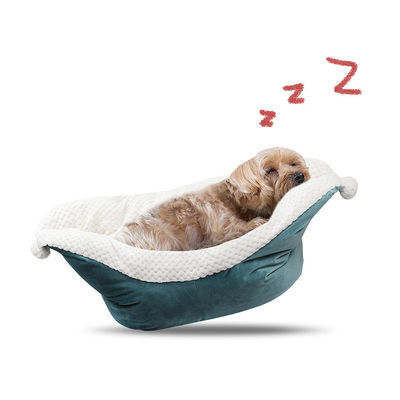 Van het het Huisdierenbed van de bootvorm Draagbaar het Bed van de de Luxe Bonthond Wasbaar het Kalmeren Bed voor Hond en Kat