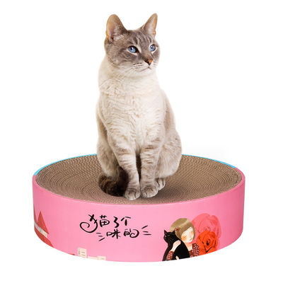 2 In1 Duurzame Ronde Cat Scratcher Bed Pad &amp; Zitkamer 1000g