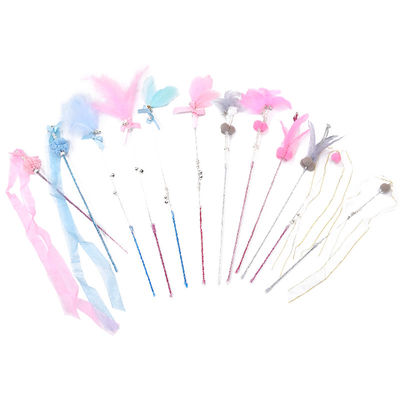 De interactieve Fee Cat Teaser Stick van Veercat pet toys wand plastic