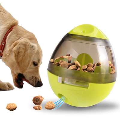 De interactieve van de het Speelgoed Automatische Tuimelschakelaar van het Hondhuisdier Bal van Leakage Food Dispensing