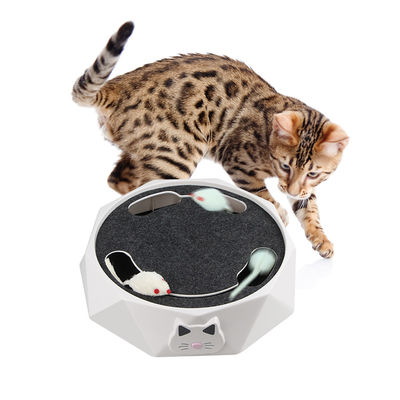 Gekke Muis die Cat Scratcher Toy Electric Cat-Speelgoed met het Lopen Muizen 712g achtervolgen