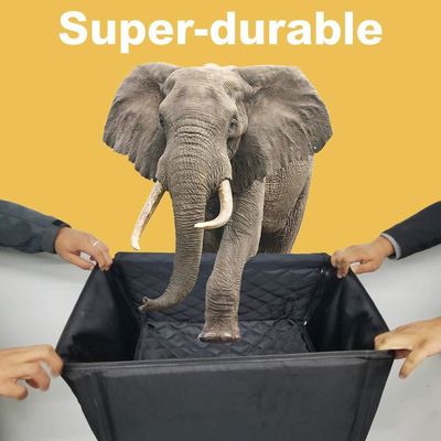 Hulpauto Seat van de verbeterings de Draagbare Hond met Klem op Veiligheidsleiband Waterdichte 1000g