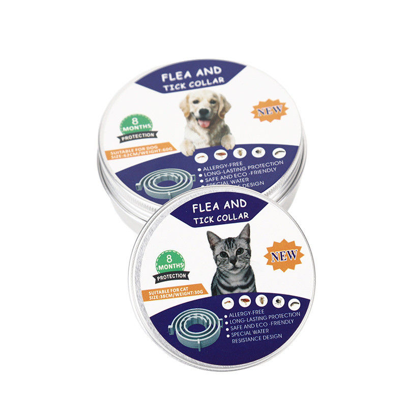 Hallupetshuisdier het Verzorgen Hulpmiddelen Regelbaar Vlo en Tick Collar For Puppies 8 Maandenkatten