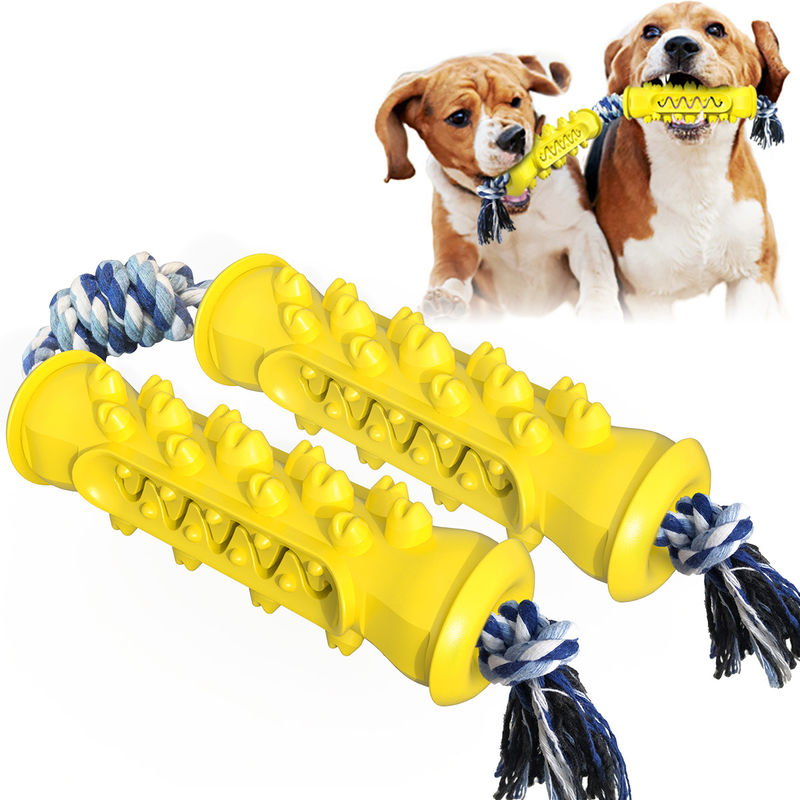SEDEX-het Dubbel randt Brandkast kauwt Speelgoed voor de Tandenborstelstok van de Puppyhond met Kabel