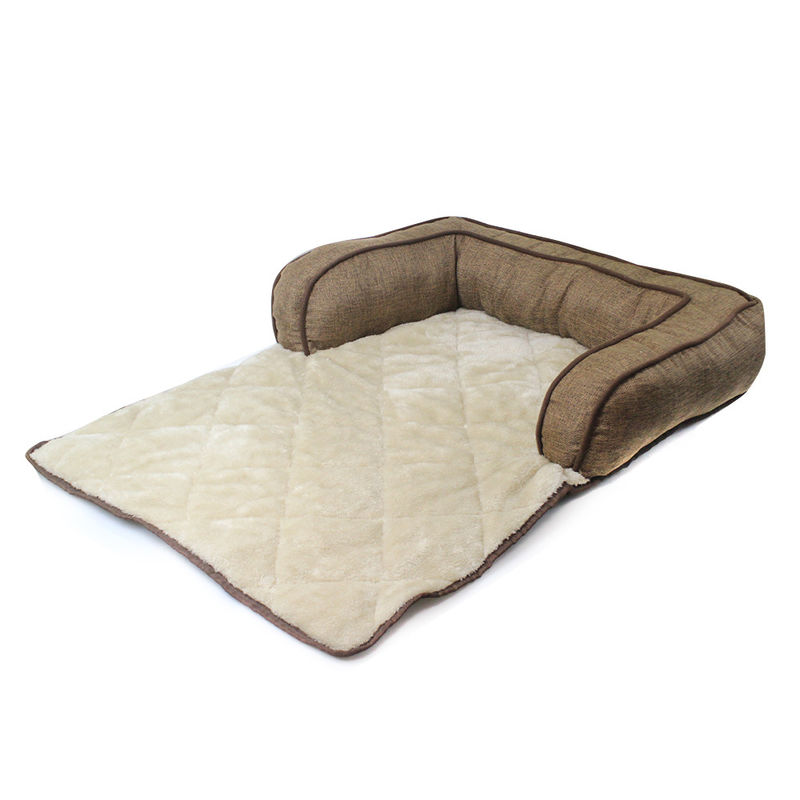 Multifunctioneel In te ademen Pluizig Gevoeld van het het Huisdierenbed van het Hondbed de Luxe Dirt-Proof Huisdier Sofa Cushion voor Huisdieren het Slapen
