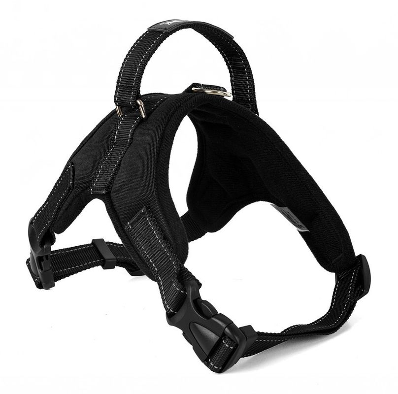 Van het de Uitrustingsvest van Oxford Mesh Canvas Adjustable Padded Dog van de het Huisdierenhond In te ademen de Riem van de het Zadelborst Geen Kraag van het Trekkrachthuisdier
