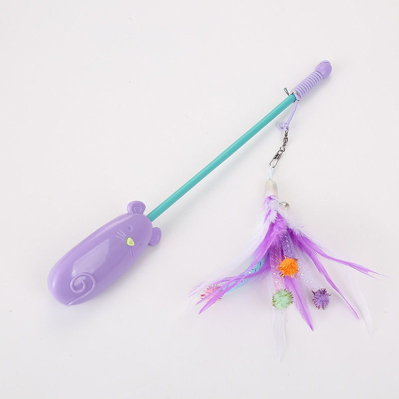 Veer Grappige Telescopische Cat Toy Plastic 42g Cat Laser Teaser