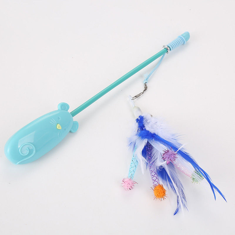 Veer Grappige Telescopische Cat Toy Plastic 42g Cat Laser Teaser