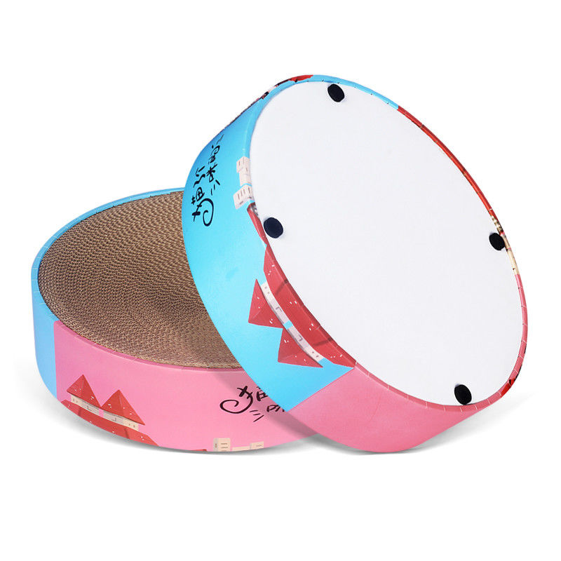 2 In1 Duurzame Ronde Cat Scratcher Bed Pad &amp; Zitkamer 1000g