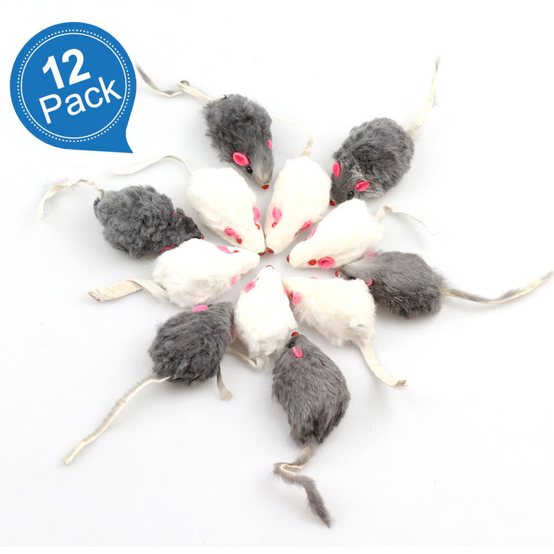 De Unieke Gift Bicolourable Mini Mouse Cat Toy Set van Halloween met Geluid
