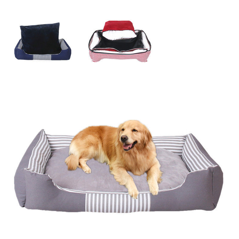 1800g pp-Katoen die Comfortabel van het de Bodemcanvas van het Huisdierenbed Waterdicht het Huisdierenbed vullen