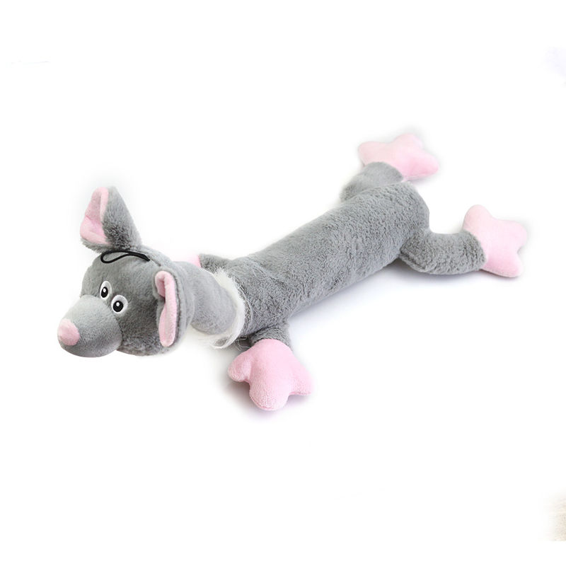 Van de Pluche Grappige Katten van de beet de Bestand Dierlijke Vorm Honden Toy Squeaky Durable Chew Toys