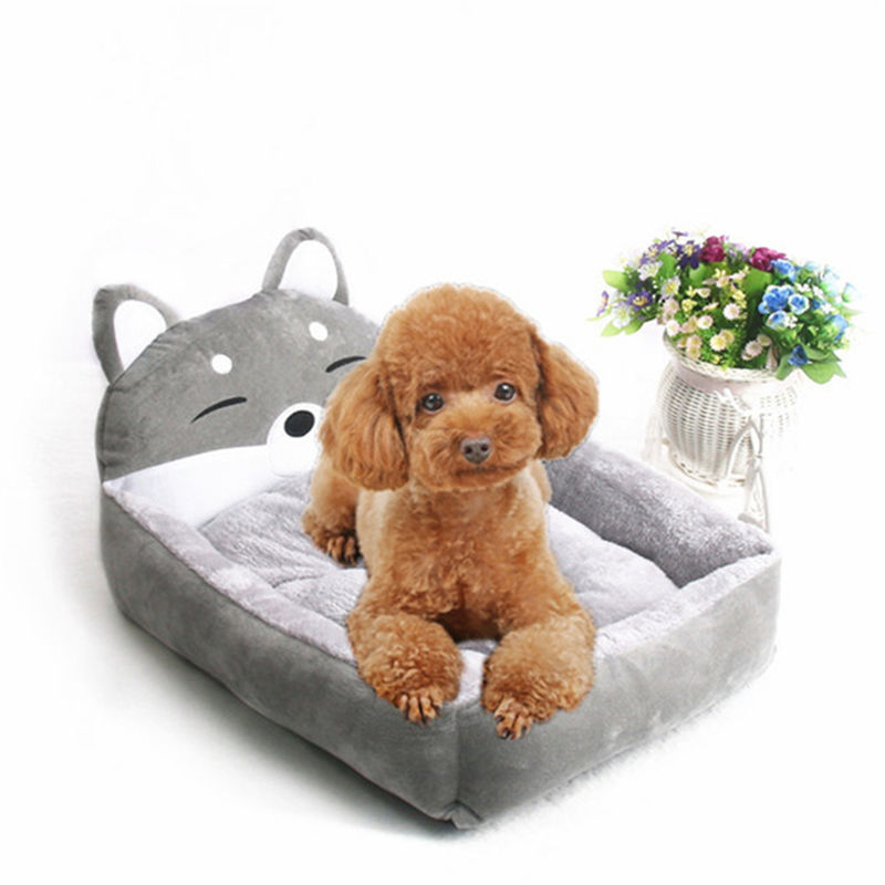 Modern van het Bedsofa yellow gray cartoons pet van het Besnoeiings Comfortabel Huisdier de Slaapbed 1600g