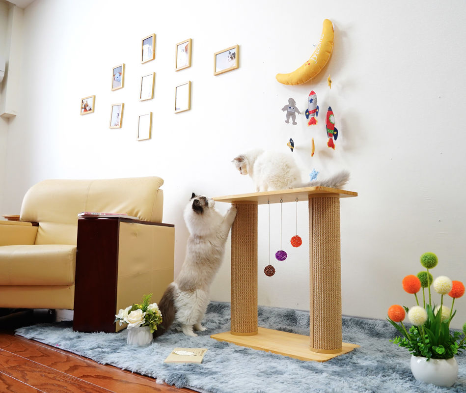 Dubbele Laag Stevige Cat Scratch Board Tree 60*30*63cm