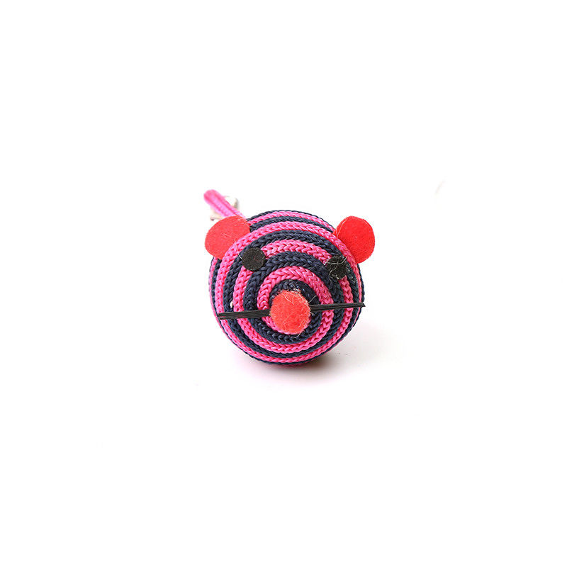 De nylon Klok Cat Pet Toys With van de Koordkabel een Muizenvangst Cat Mouse Toy