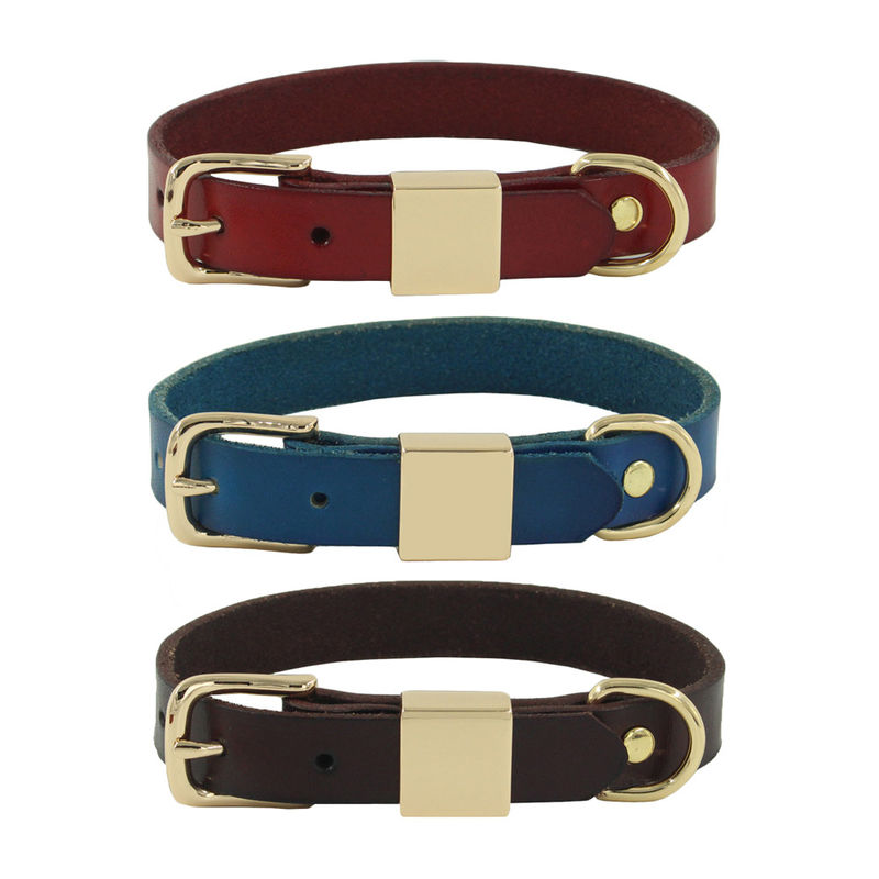 De gegraveerde van de de Leibanduitrusting van de Legerings Vierkante Kraag Halsband van de de Zweepkraag Vastgestelde