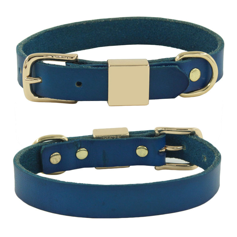 De gegraveerde van de de Leibanduitrusting van de Legerings Vierkante Kraag Halsband van de de Zweepkraag Vastgestelde