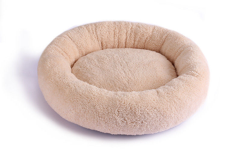 Van de de Doughnuthond van de luxepluche de Zachte Ronde van het het Bed Wasbare Kussen Bank 560g voor Kat