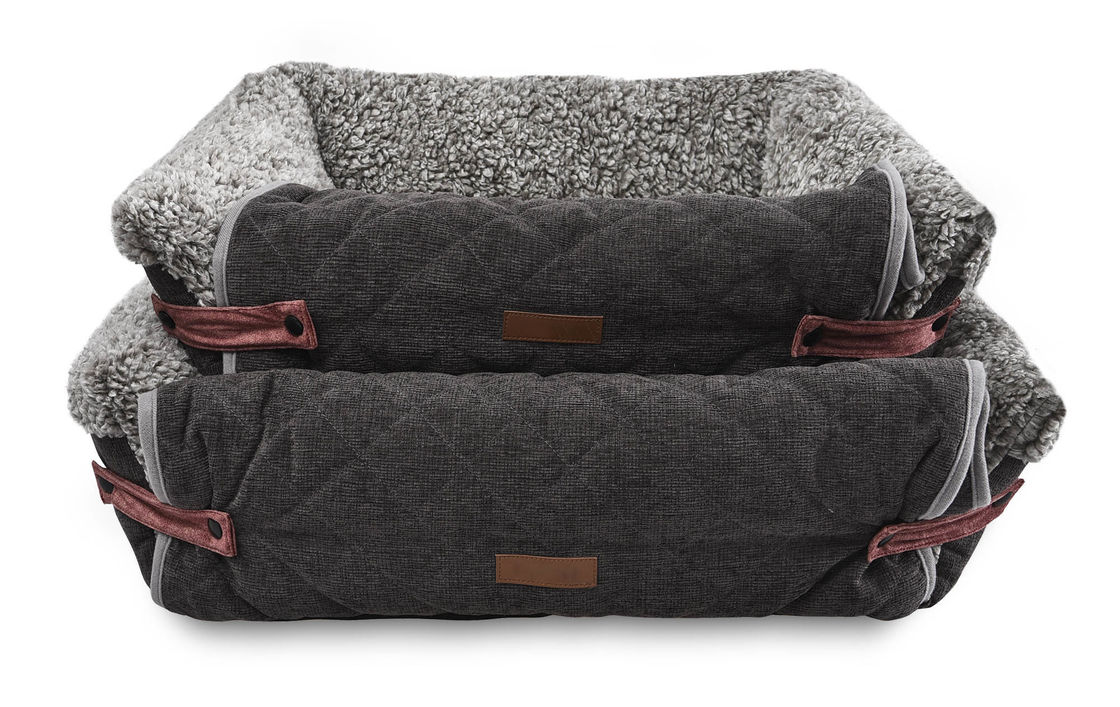De Afneembare Grey Dog Sofa Cushion With Verwijderbare Mat van Flip Cover Comfortable Pet Bed