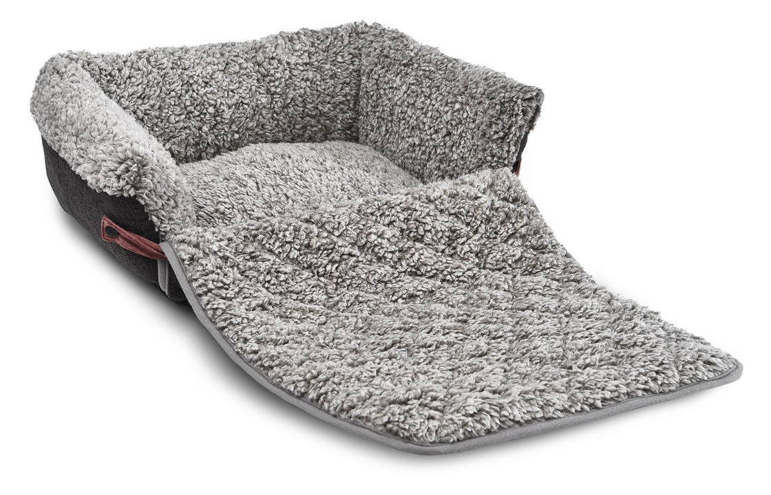 De Afneembare Grey Dog Sofa Cushion With Verwijderbare Mat van Flip Cover Comfortable Pet Bed