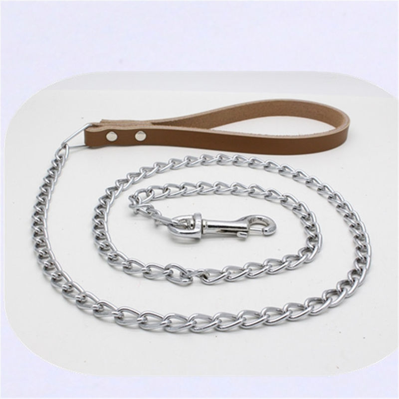 De passende van de de Halsketting van de Zweephond van de het Ijzertractie Chrome Geplateerde Ketting van de de Hondleiband