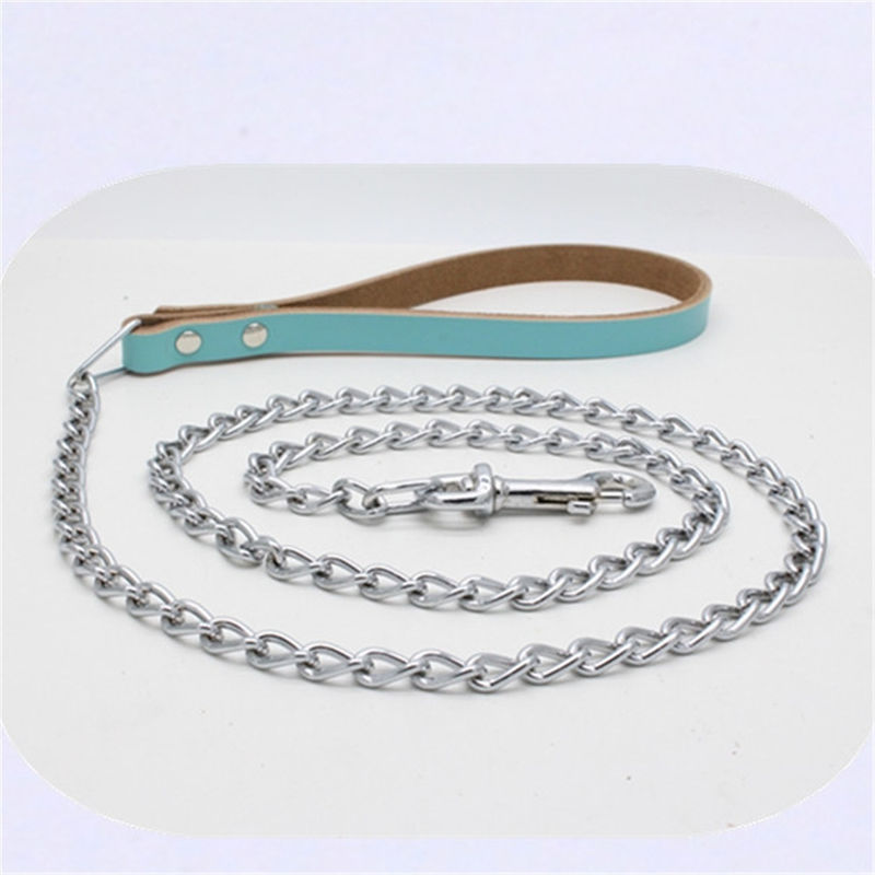 De passende van de de Halsketting van de Zweephond van de het Ijzertractie Chrome Geplateerde Ketting van de de Hondleiband