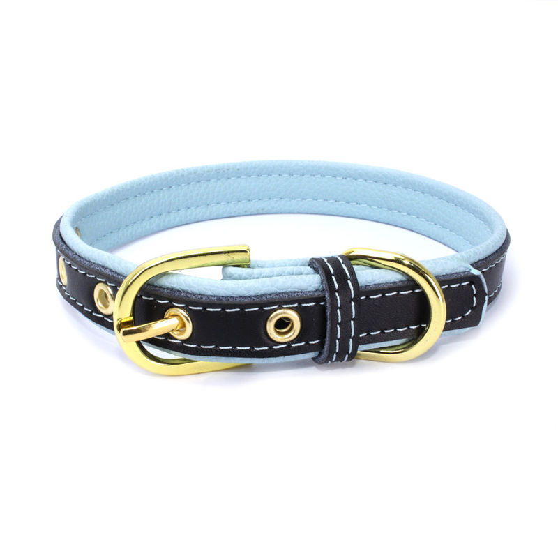 Pu-Halsband van het Leer de Stevige Zachte Kleurrijke Huisdier voor Kleine Middelgrote Grote de Riem Regelbare Veilige Kraag van de Hondenhals