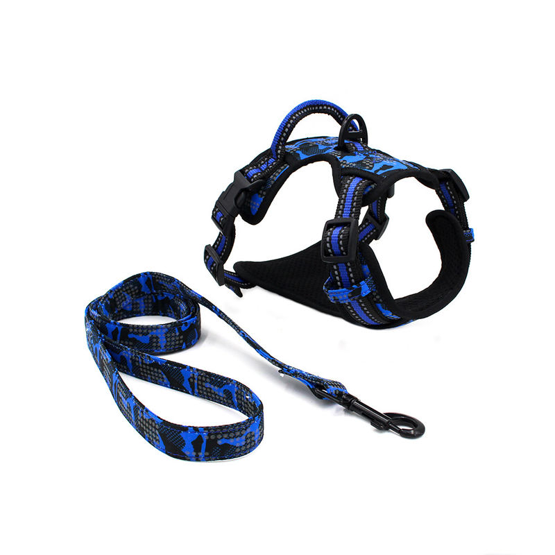 De modieuze Weerspiegelende In te ademen Zachte Leiband van het de Hondenvest van Luchtmesh chest strap traction rope Vastgestelde