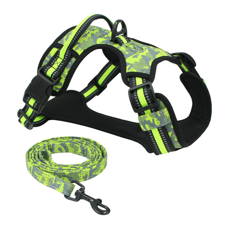 De modieuze Weerspiegelende In te ademen Zachte Leiband van het de Hondenvest van Luchtmesh chest strap traction rope Vastgestelde