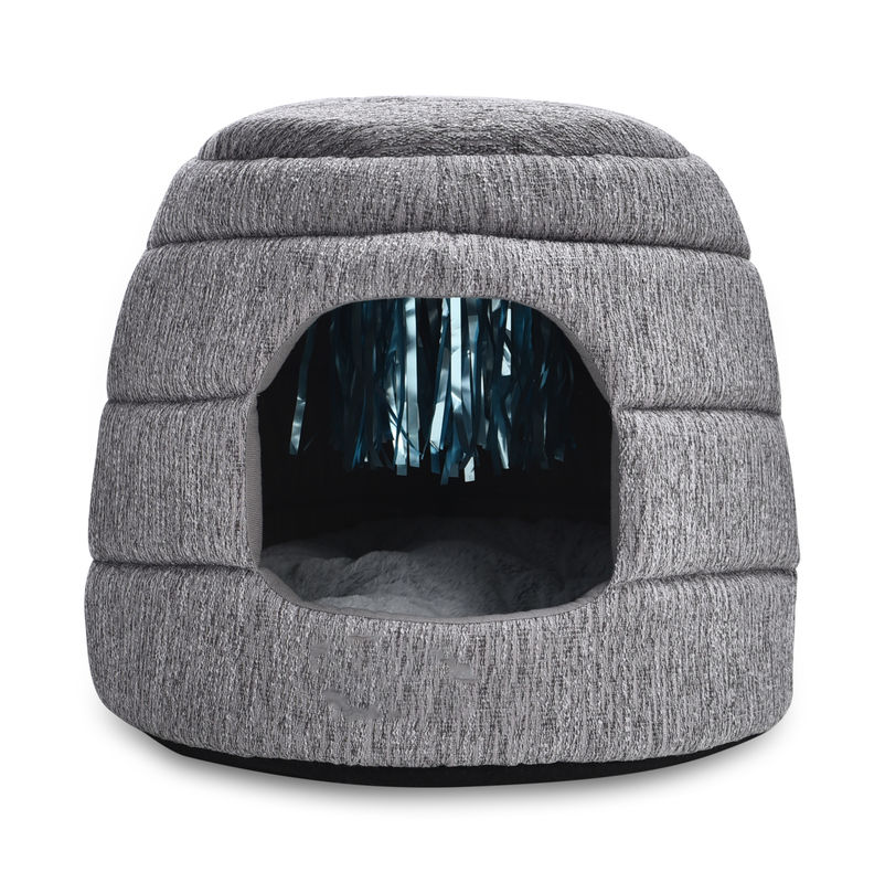 2 in 1 de Vouwbare Dragers van Cat Bed Sustainable Breathable Animal Cat Tent House Cat Cave