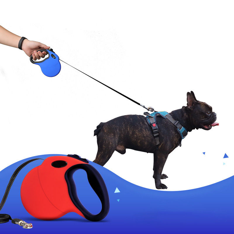 De antislipleiband van de de Leibandkabel van de Handvat Nylon Intrekbare Weerspiegelende Hond voor Paragraaf Mascotas van Hondaccesorios