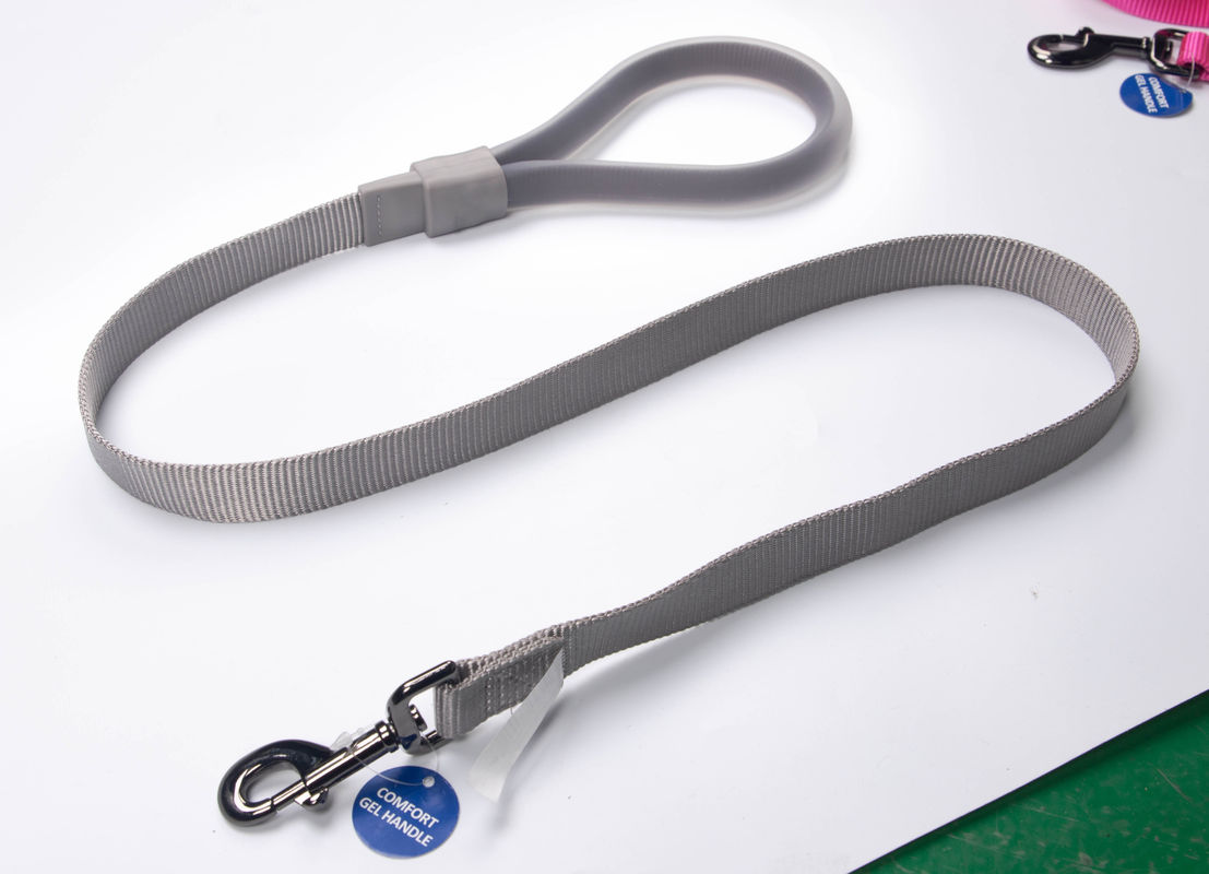 Duurzame Nylon de Hondleibanden die van het siliconehandvat en de Leiband van de Hondkabel opleiden lopen