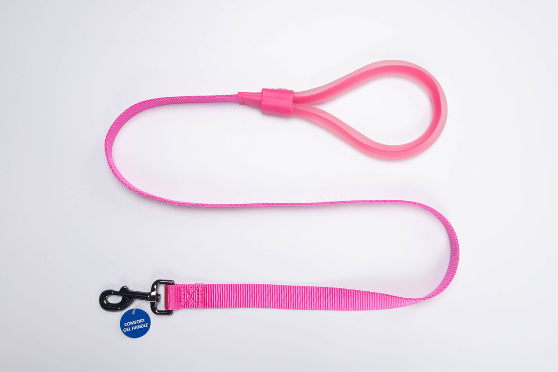 Duurzame Nylon de Hondleibanden die van het siliconehandvat en de Leiband van de Hondkabel opleiden lopen