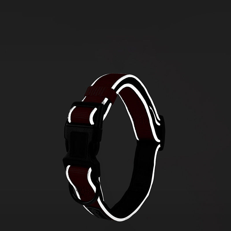 Weerspiegelende In te ademen Nylon Sterke de Halsband en de Leibandreeks van het Halsband Binnenschuim