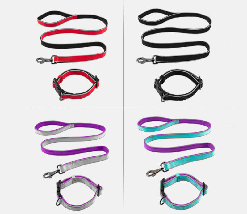 Weerspiegelende In te ademen Nylon Sterke de Halsband en de Leibandreeks van het Halsband Binnenschuim