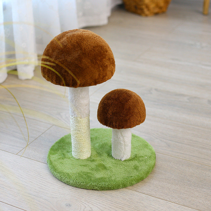Het vlas schiet de Postraad S 36*30cm van Sisalcat tree tower cat scratch als paddestoelen uit de grond