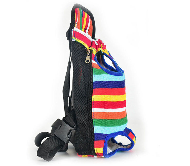 De benen overhandigt uit Vrij Regelbaar Front Dog Carrier Backpack Travel voor Klein Middelgroot Puppy