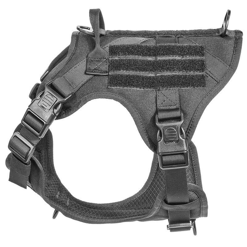 De tactische Militaire Uitrusting van de Vesthond met Tactische Gespodm Molle Veiligheid voor de Dienst &amp; Opleidings Militair Hondvest