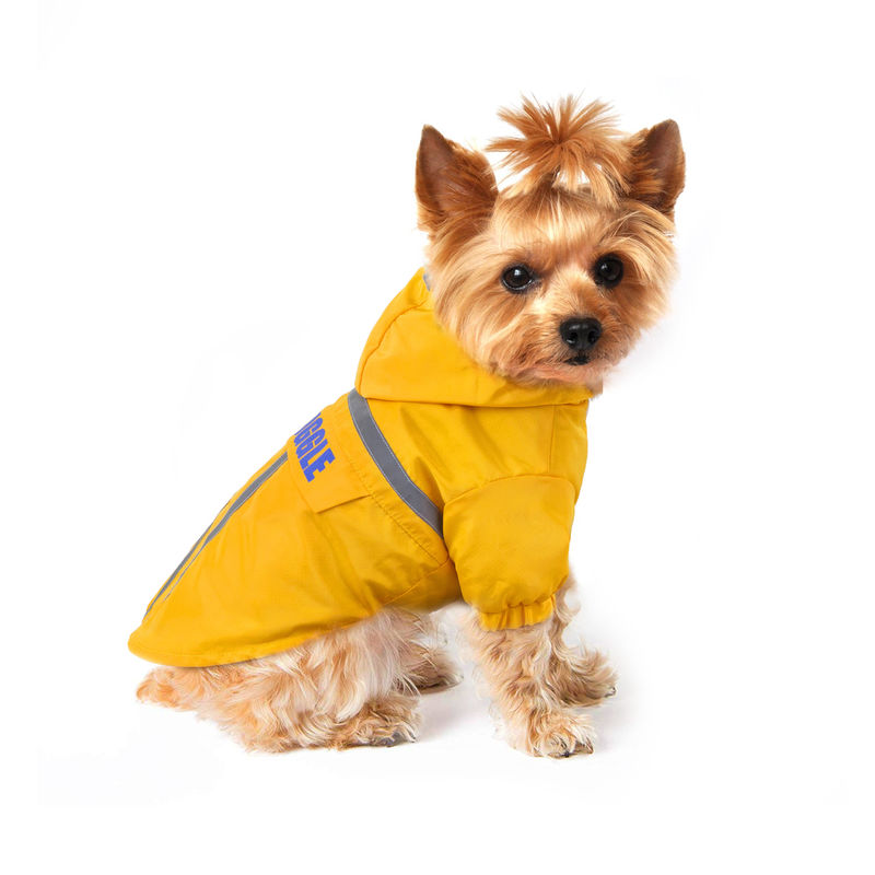 De openlucht Weerspiegelende Unieke lichtgevende de Regenjasjes van de Huisdierenregenjas met Opslag doen voor Honden in zakken