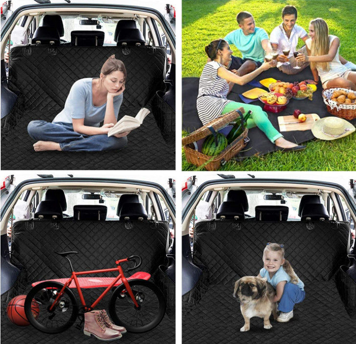 De duurzame Waterdichte van de de Hondhangmat 900g van Vrachtwagen Achterbank van de de Hondauto Zwarte Mat van Seat