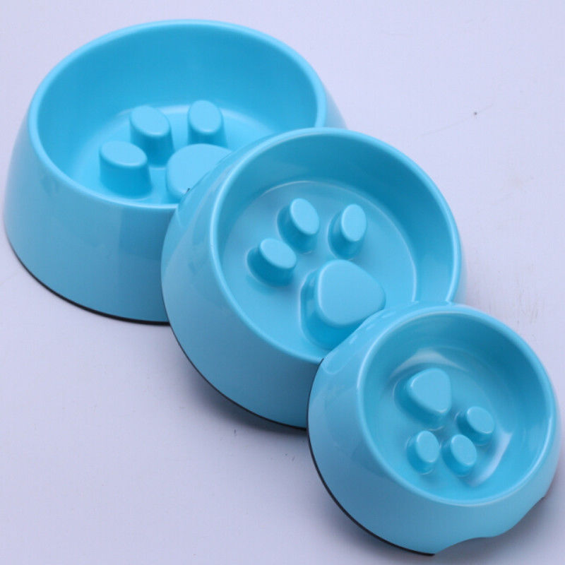 Misstap niet Langzame het Eten Cat Bowl Prevent Cat Food van de het Huisdieren Langzame voeder van het Plonswater het Puppykom
