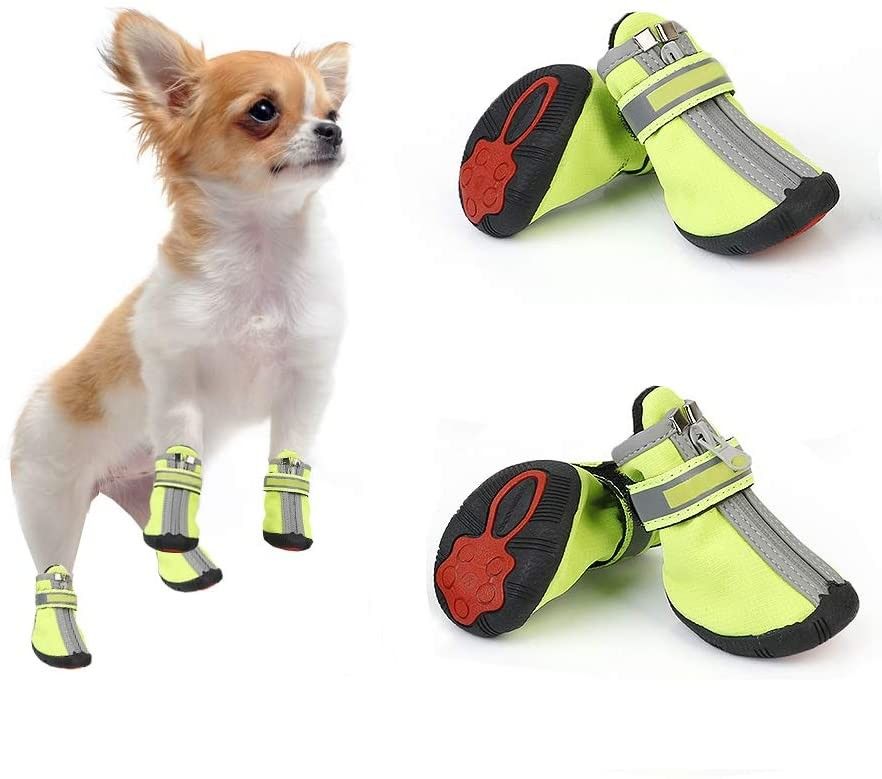 Professionele niet Misstap Rubber Enige Hond het Puppy van Wandelingsschoenen Weerspiegelende Wandelingslaarzen