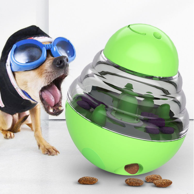 Van het de Voederpuppy van de Voedsel voor huisdierencontainer de Langzame van het de Komraadsel van de het Voedselkom Hond &amp; Cat Toy 	10*10*12.5cm