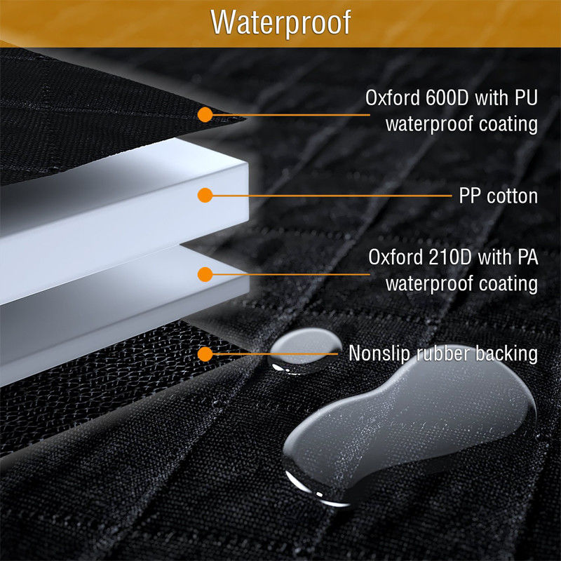 Van de de Doek de Waterdichte Hond van Oxford van de douaneluxe Dekking van de Autoseat voor Suv-Hangmat 1.4KG