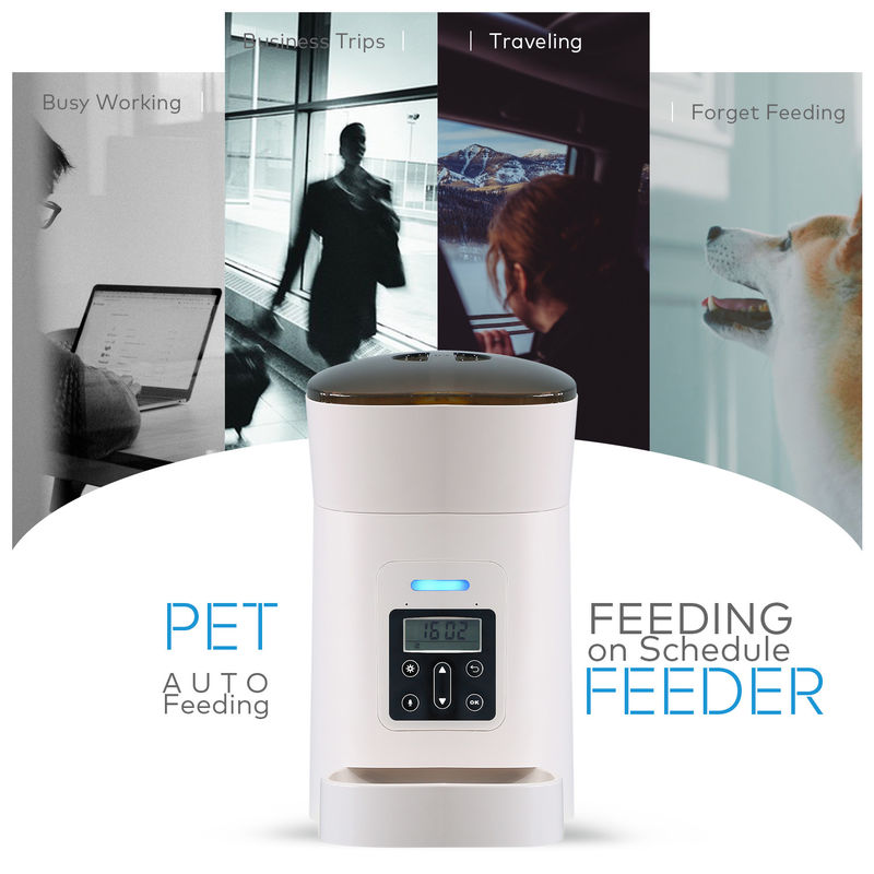 Voeder van de huisdieren de Automatische Hond en Waterautomaat met Ontworpen Voedselkom