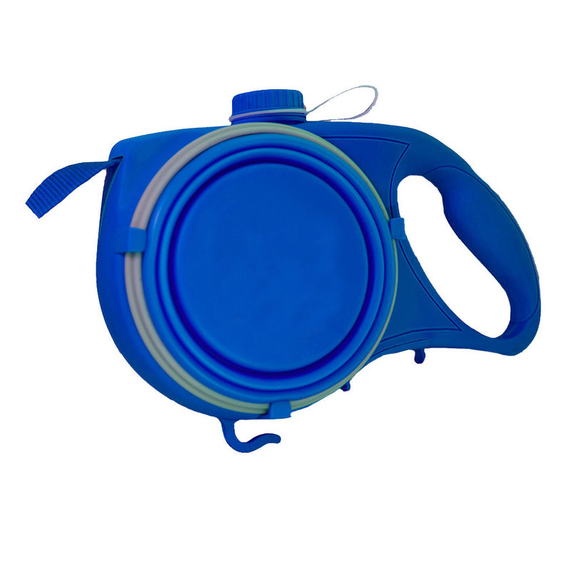 Nylon van de de Hondenreis van de Huisdierenleiband het Waterfles met de Automaat van de Afvalzak