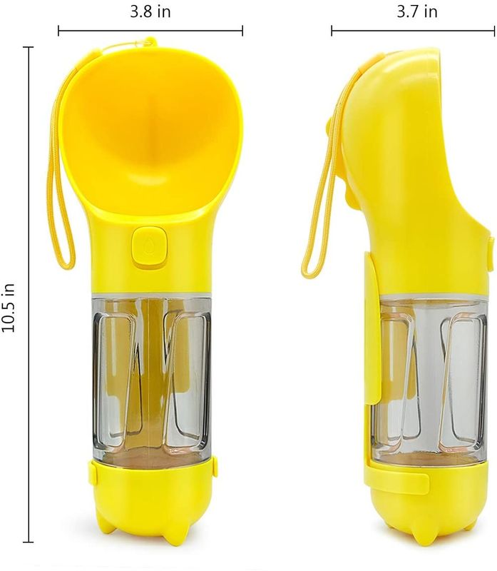 De draagbare Houder van de het Afvalzak van de Hond Drinkende Fles 300ML