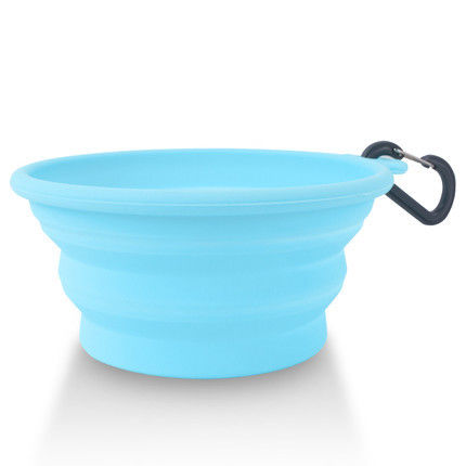 Van het de Hondwater van het Hallupets de Opvouwbare Silicone Kom van de Komcat food water custom dog